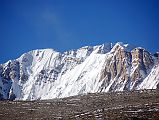 26 Risum And Porong Ri Close Up Afternoon From Shishapangma Southwest Advanced Base Camp Risum (7050m) with Porong Ri (7292m) behind close up in the afternoon from Shishapangma Southwest Advanced Base Camp.